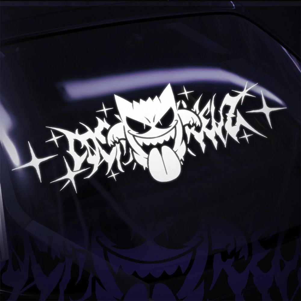 JDM Drift Stance Anime Vinyl Decal Car Sticker