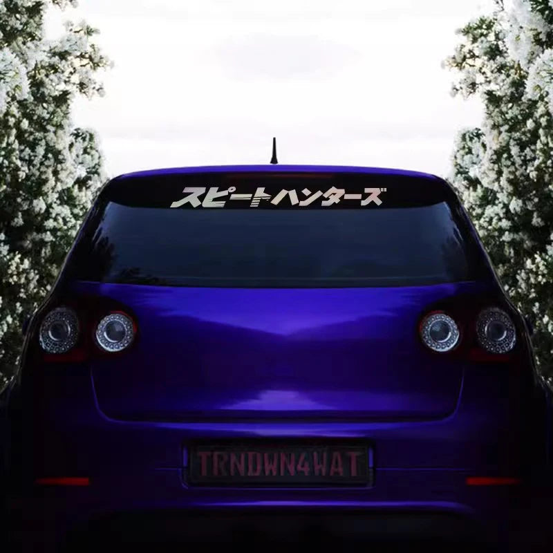 Reflective JDM Styling Decal – Car & Motorcycle Sticker