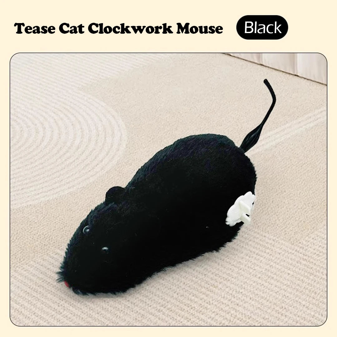 Wind-Up Mouse Toy for Cats