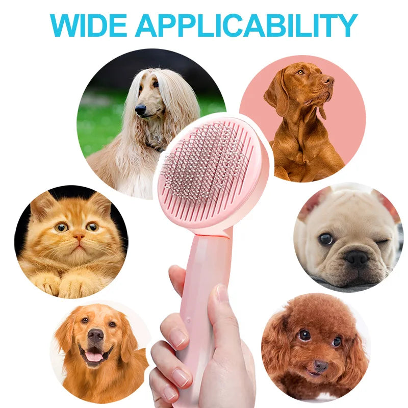 One-Key Hair Removal Brush for Cats and Dogs