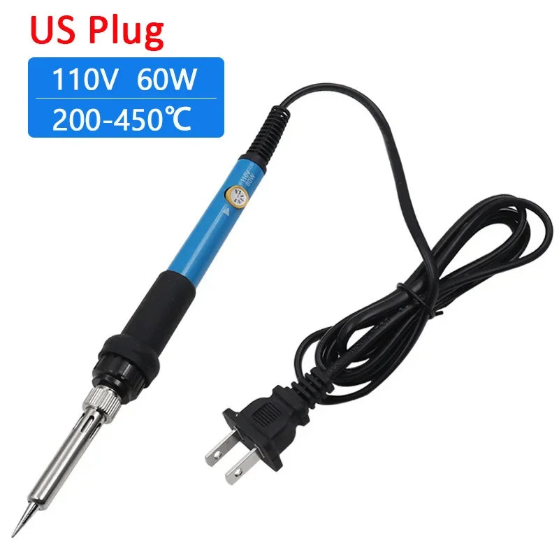 60W Adjustable Temperature Electric Soldering Iron