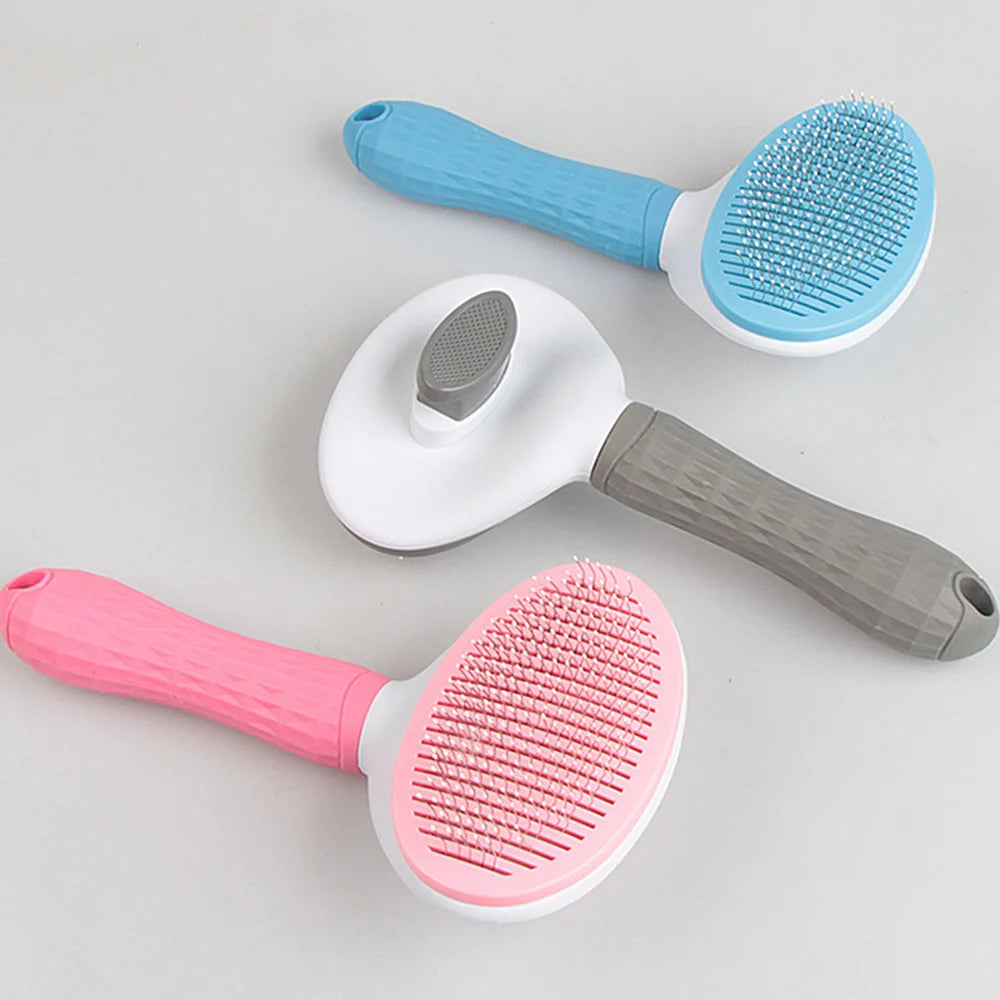Easy-Clean Pet Brush Comb (3 colors)