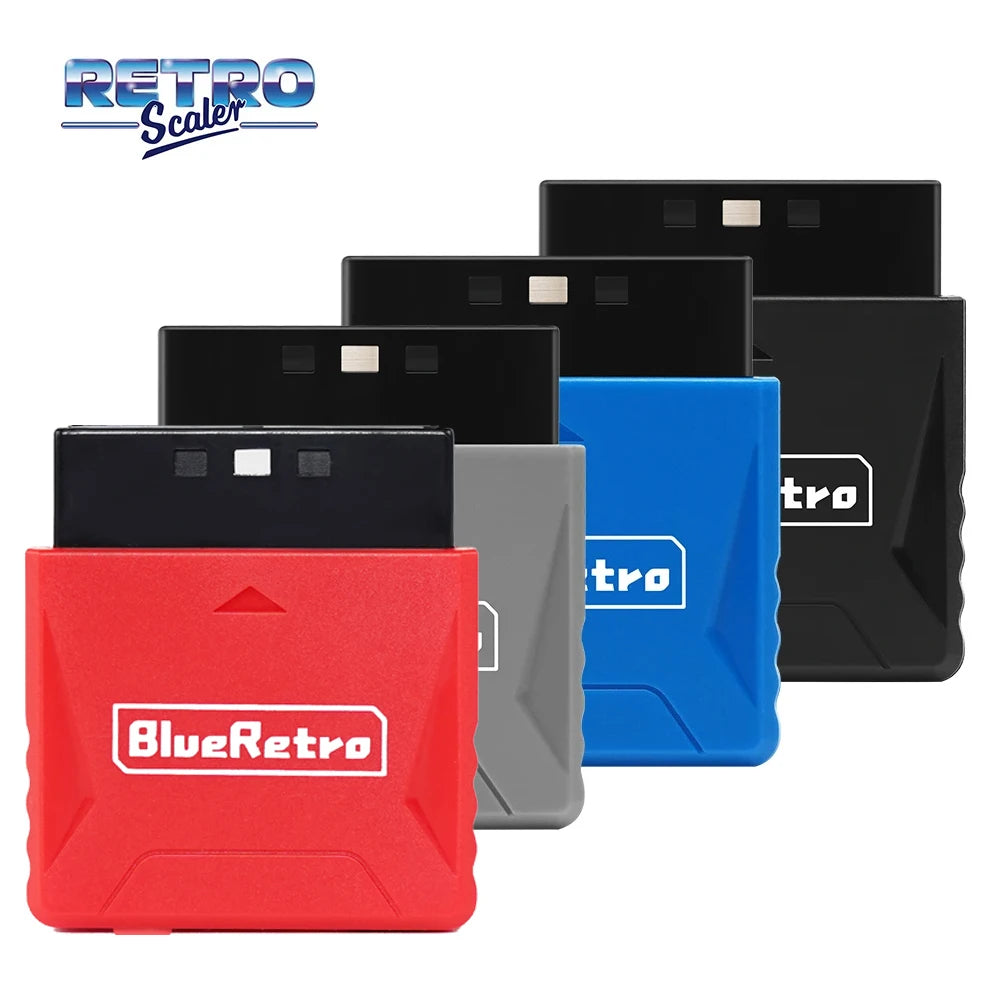 RetroScaler Mini BlueRetro Wireless Adapter for PS1 PS2 Compatible with 8bitdo PS4 PS5 Xbox Series X Wireless Controller