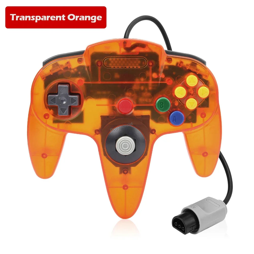 Nintendo 64 Transparent Controllers (8 colors)
