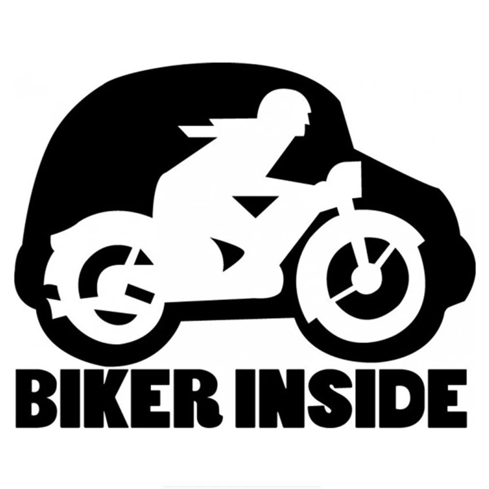 Biker Sticker Set (By choice)