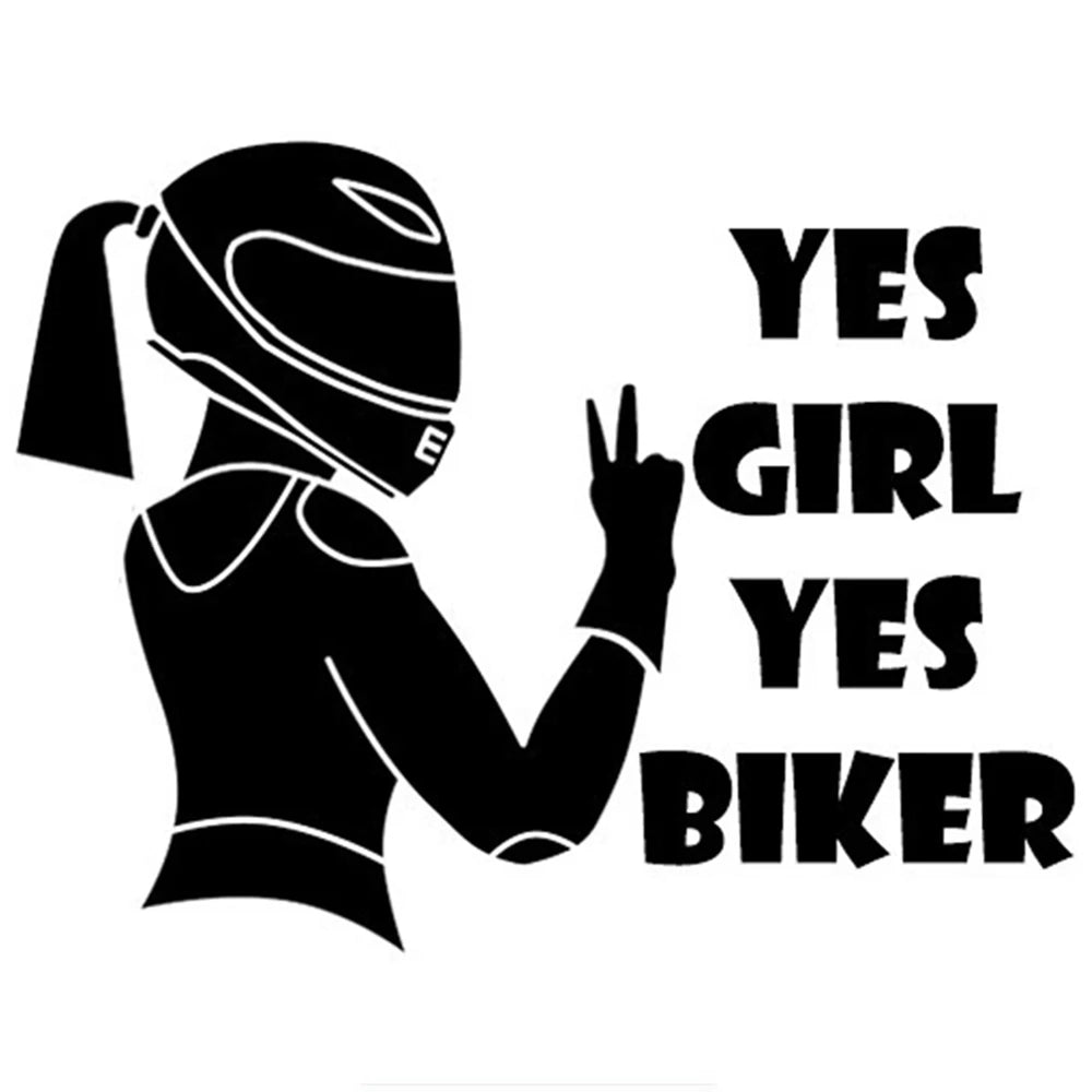 Biker Sticker Set (By choice)
