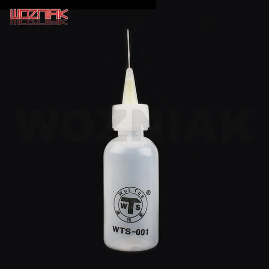 50ml Liquid Dispenser Bottle – For Rosin, Soldering Flux, Alcohol & PCB Cleaning