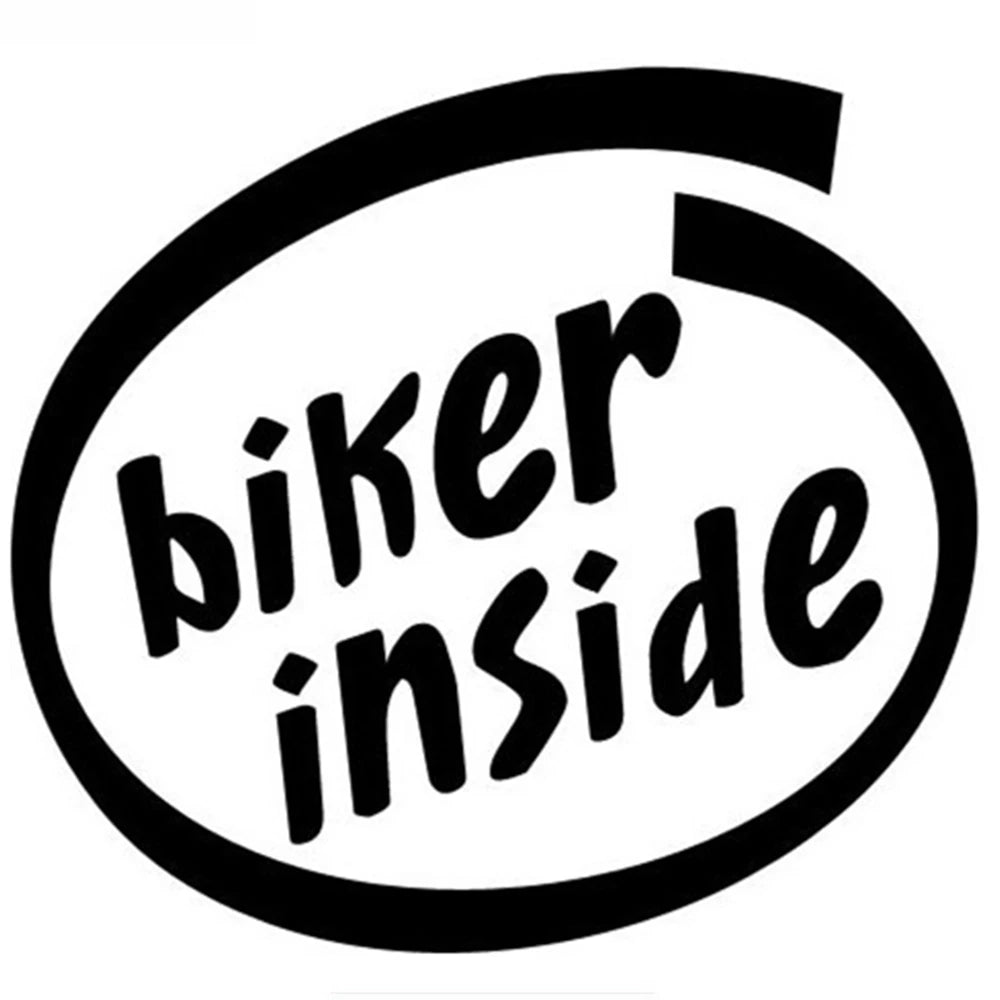 Biker Sticker Set (By choice)