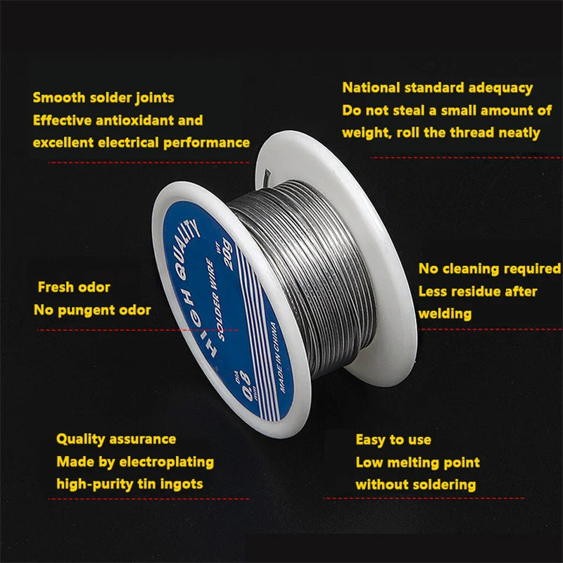 Rosin Core Tin Wire for Multipurpose Welding (20g/30g/50g/100g)