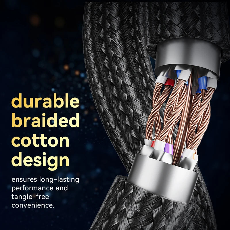 Premium RJ45 CAT8 Ethernet Cable 40Gbps