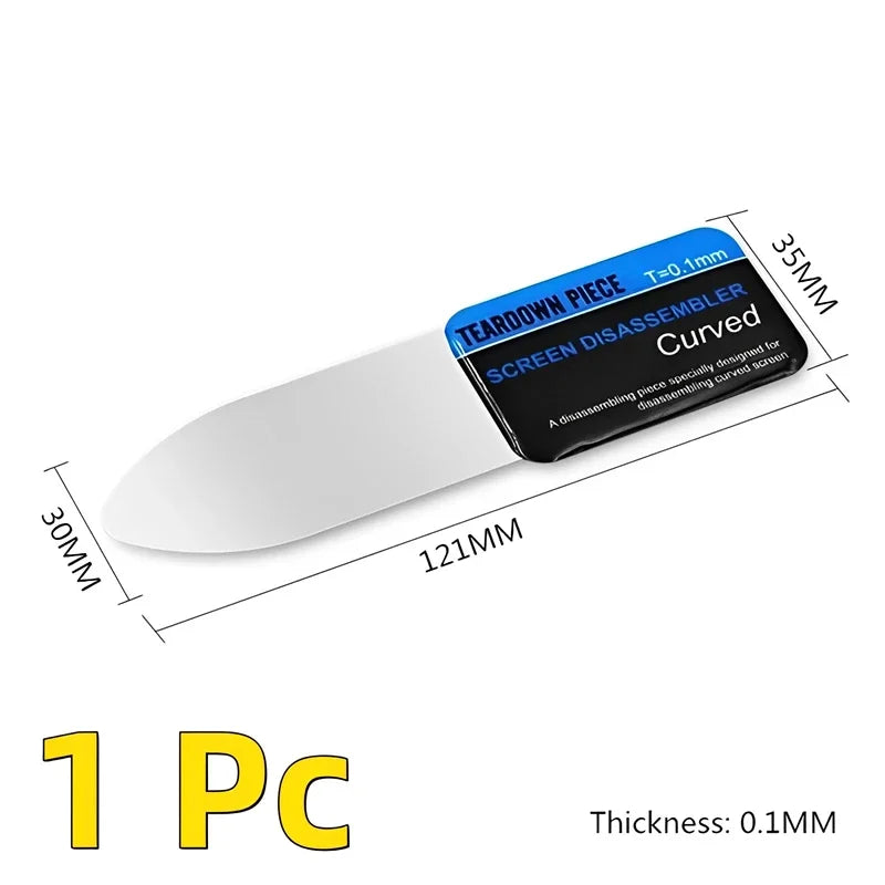 Ultra Thin Metal Pry Tool – LCD Screen Opening Card for Phone & Electronics Repair