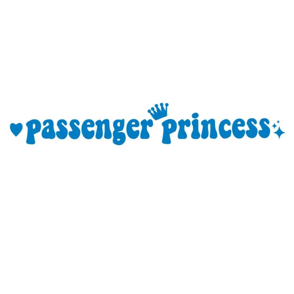 Passenger Princess Car Sticker