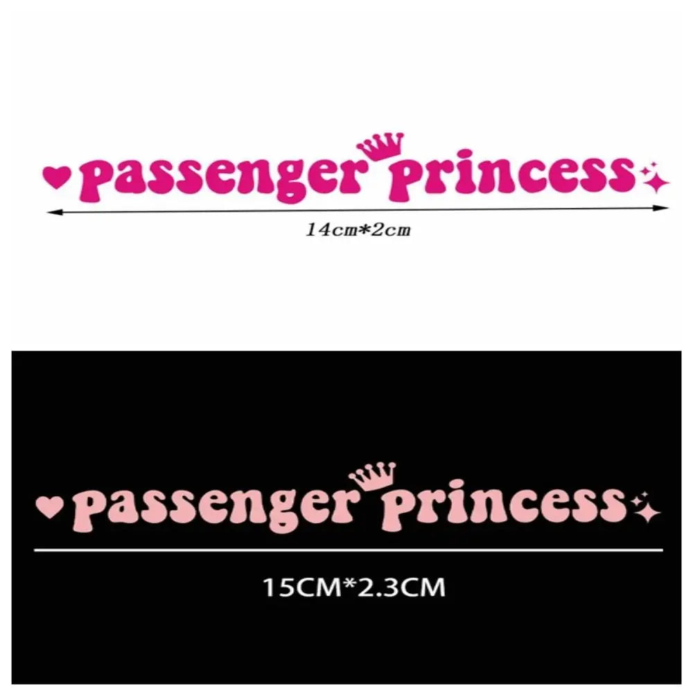 Passenger Princess Car Sticker