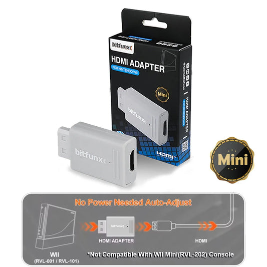 BitFunx Nintendo Wii HDMI Adapter