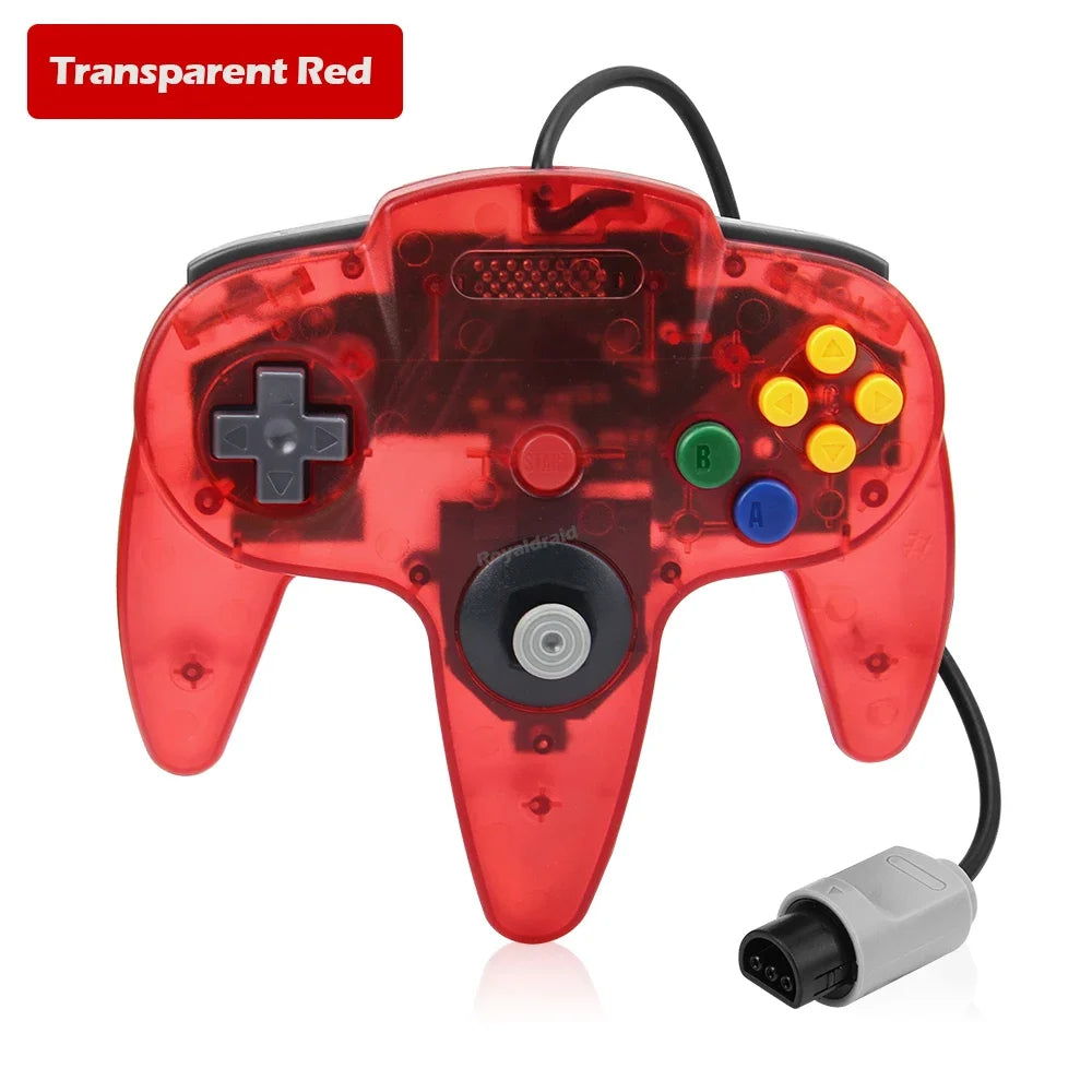 Nintendo 64 Transparent Controllers (8 colors)