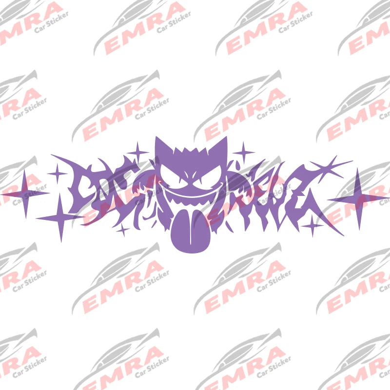 JDM Drift Stance Anime Vinyl Decal Car Sticker
