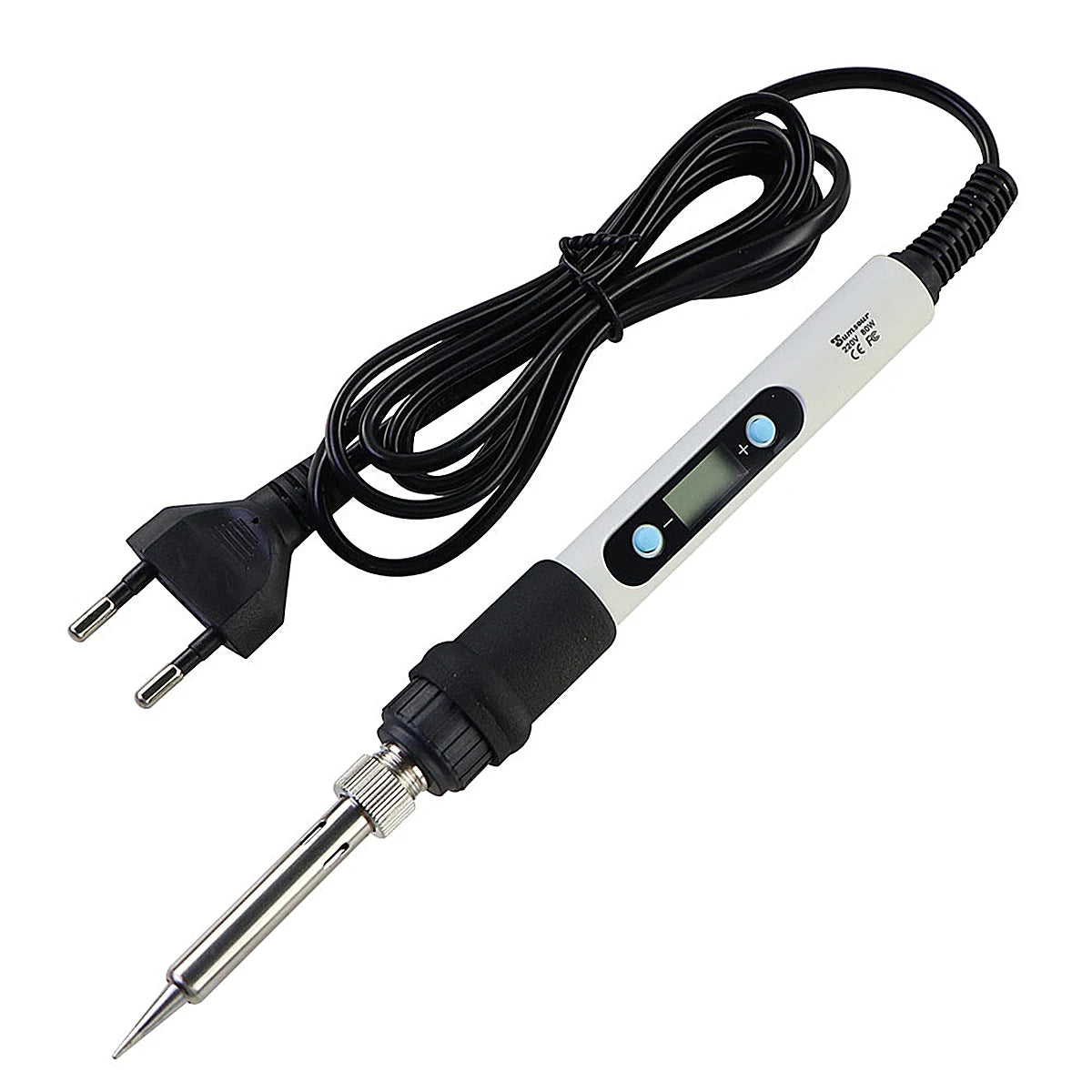 60W/80W/90W LCD Digital Display Adjustable-Temperature Soldering Iron