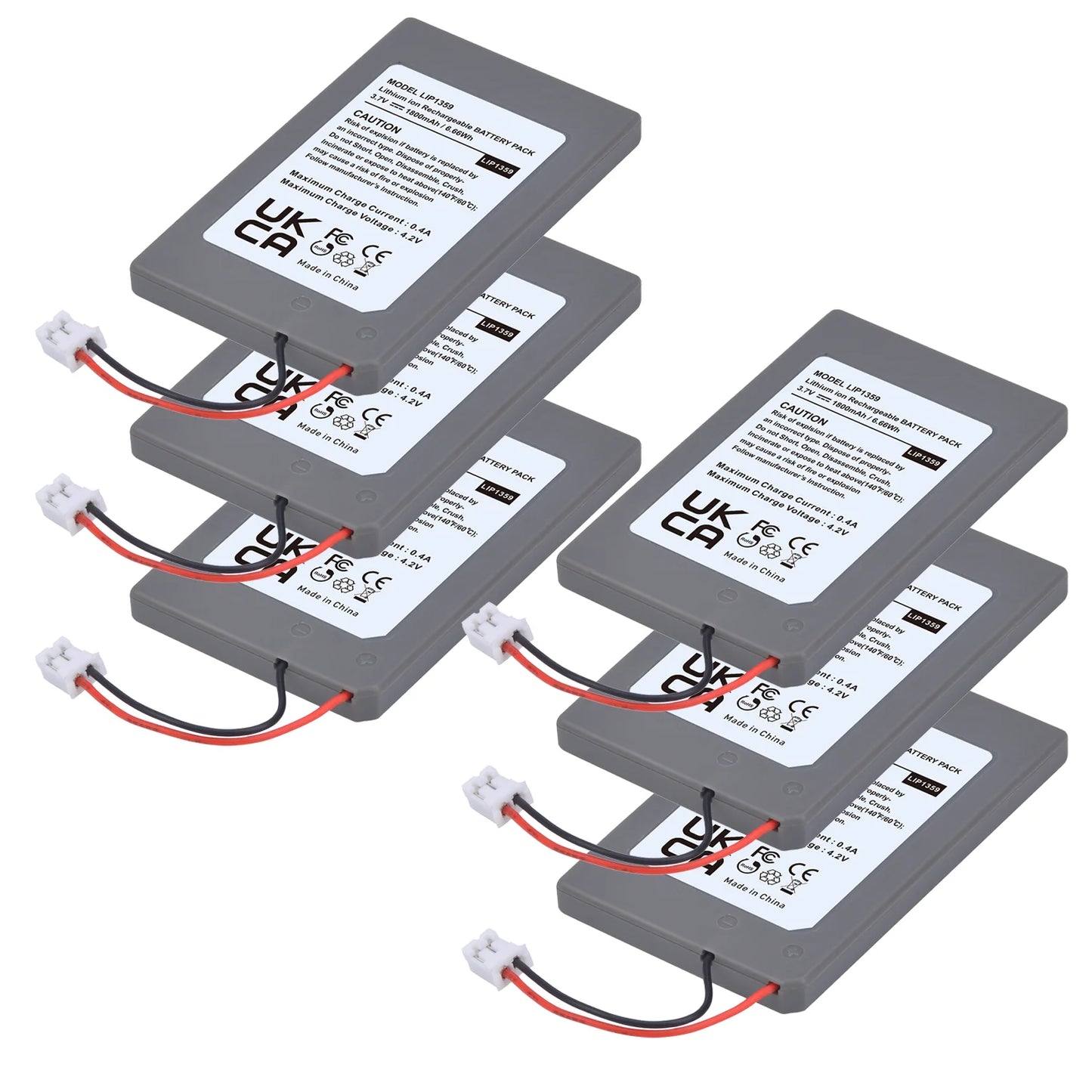 PS3 Controller Replacement Battery 1800mAh LIP1359