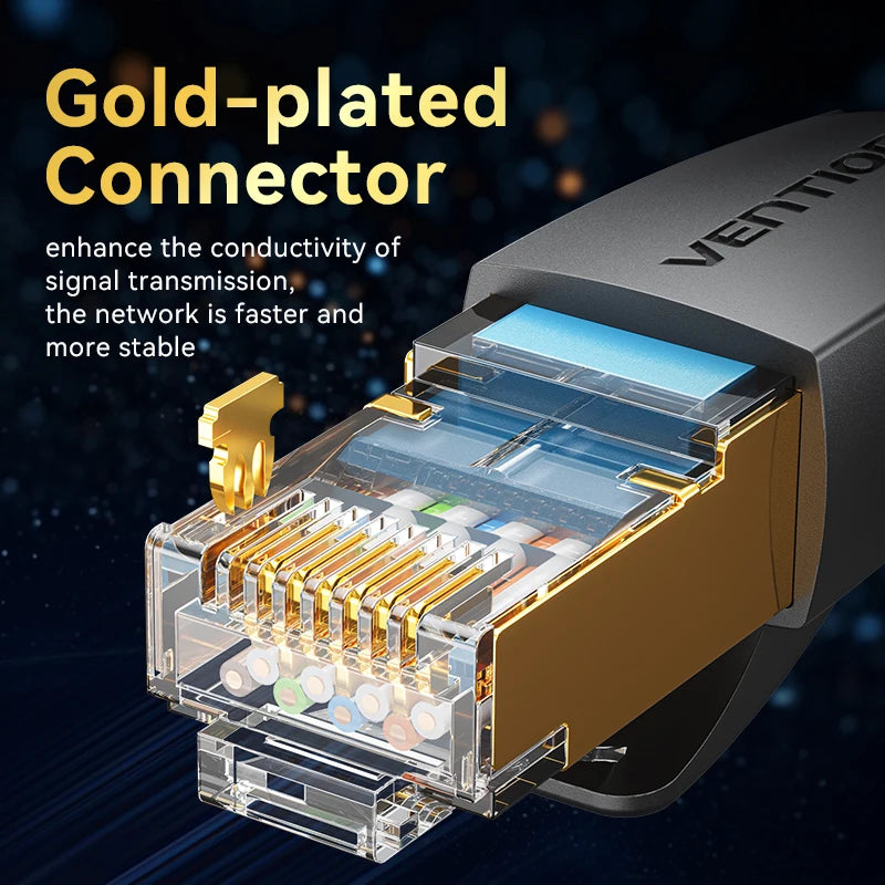 Premium RJ45 CAT8 Ethernet Cable 40Gbps