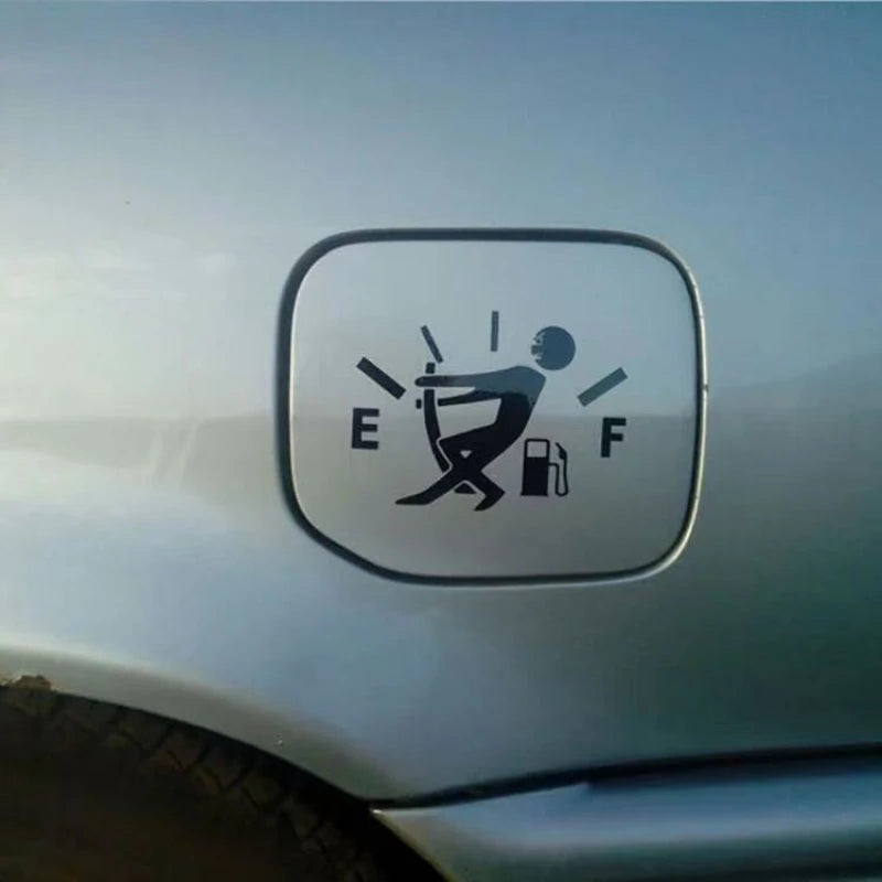 Funny Reflective Fuel Tank Cover Sticker