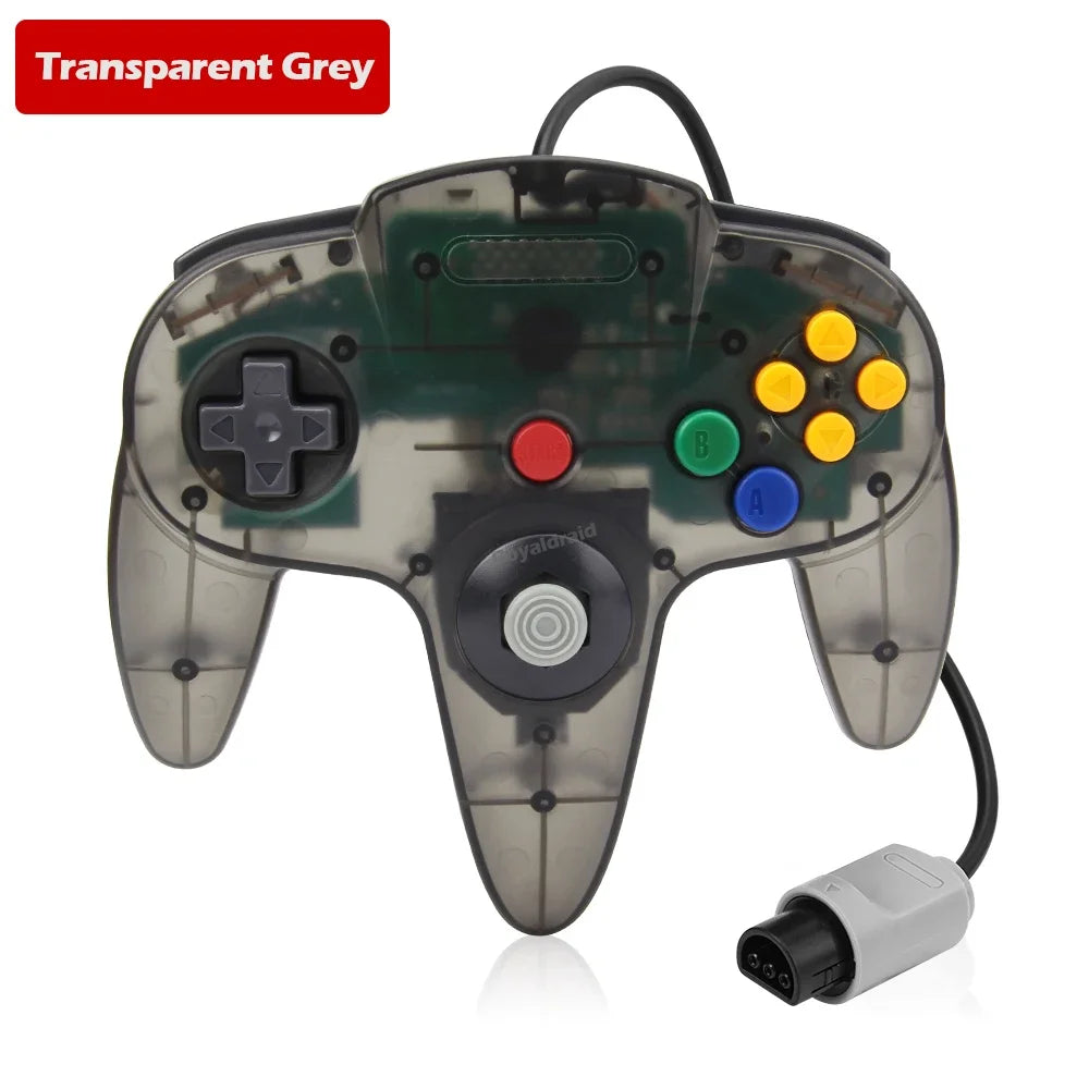 Nintendo 64 Transparent Controllers (8 colors)