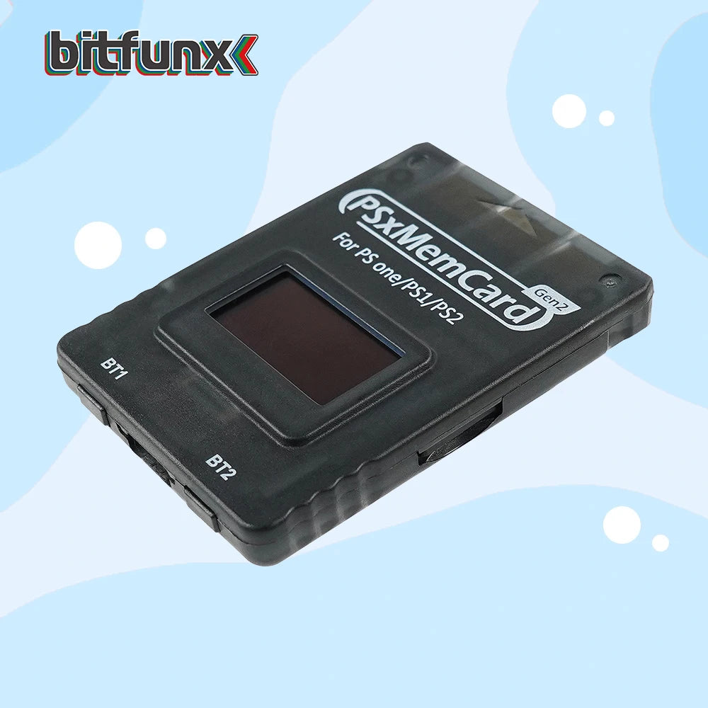 Bitfunx PSxMemCard Gen2 Sd2psXtd for PS2 and PS1