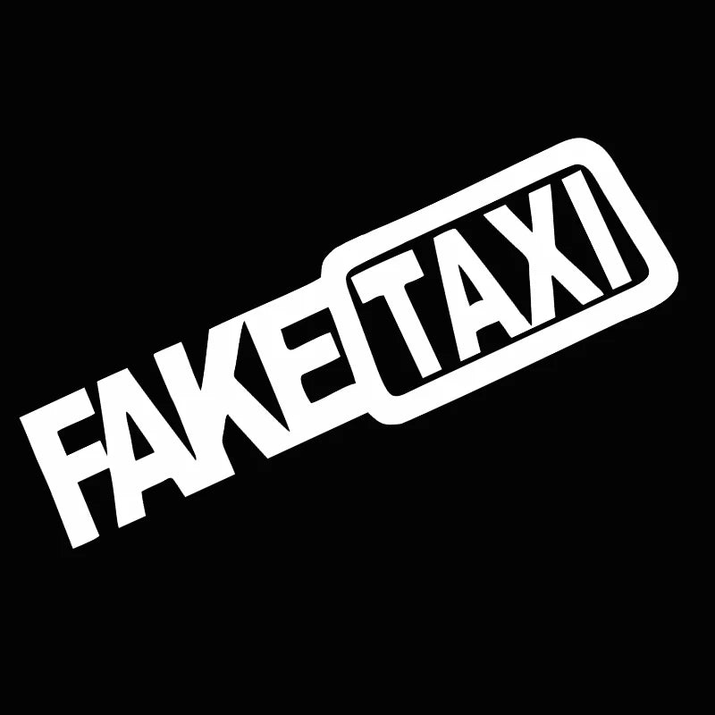 FAKE TAXI Car Sticker
