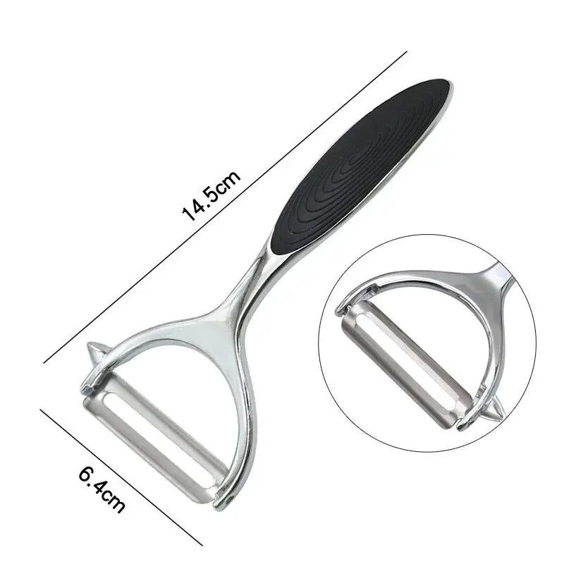 Stainless Steel Vegetable Peeler – Multi-Function Kitchen Tool