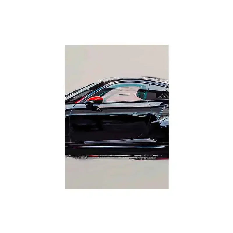 GT3 RS Graffiti Sports Car Canvas Print – HD Wall Art Poster