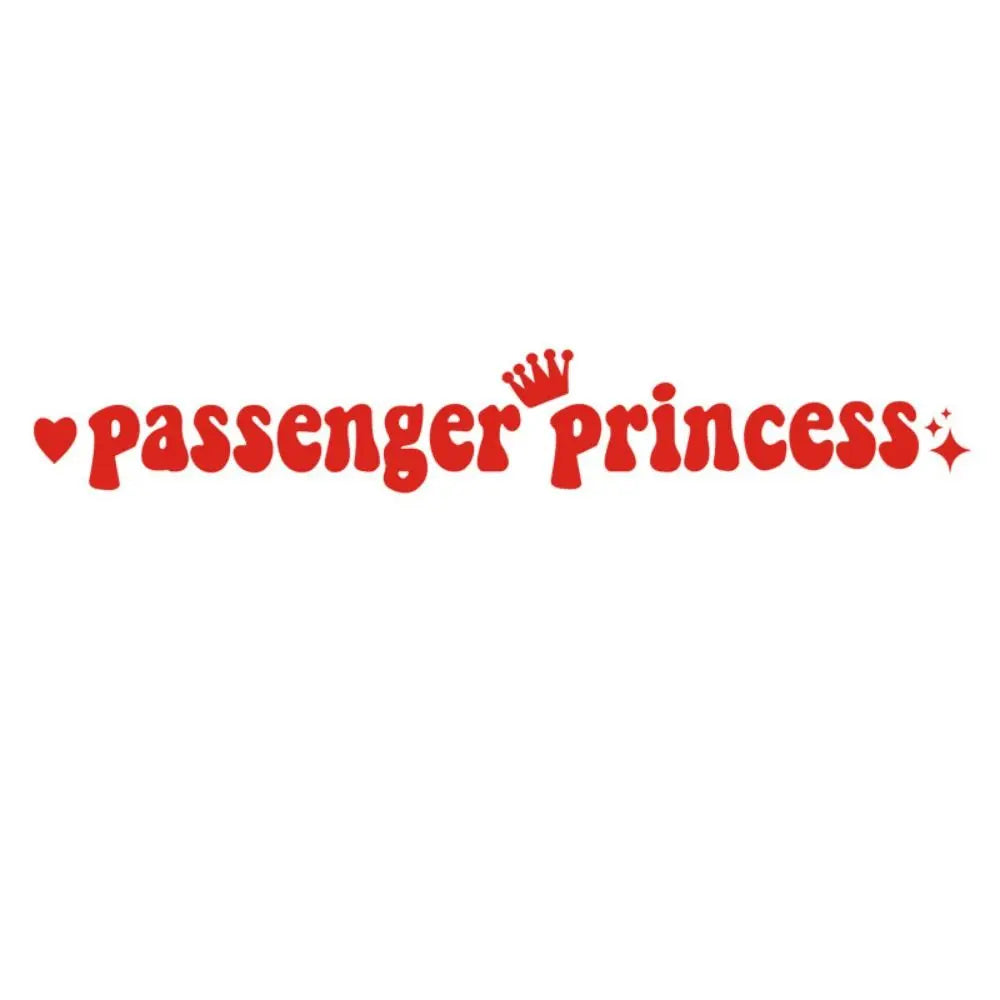 Passenger Princess Car Sticker