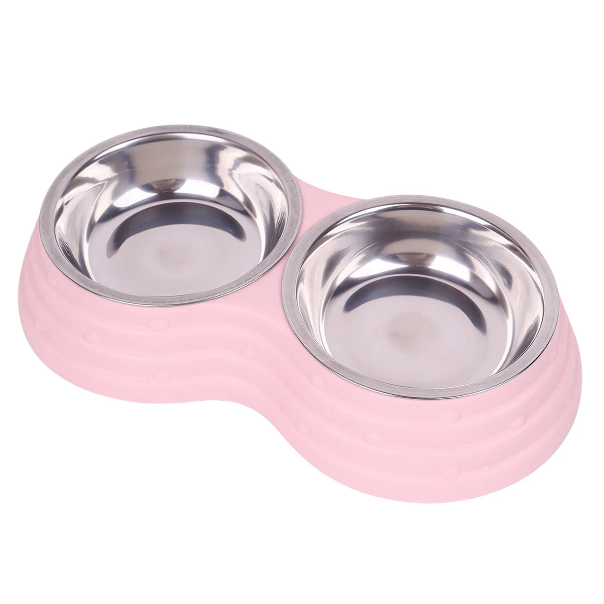 Double Stainless Steel Pet Bowl