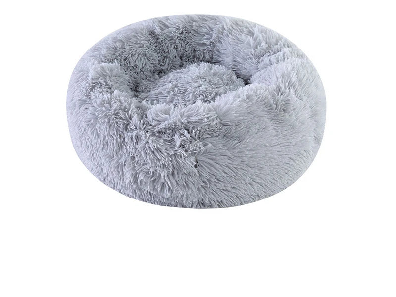 Plush Round Pet Bed