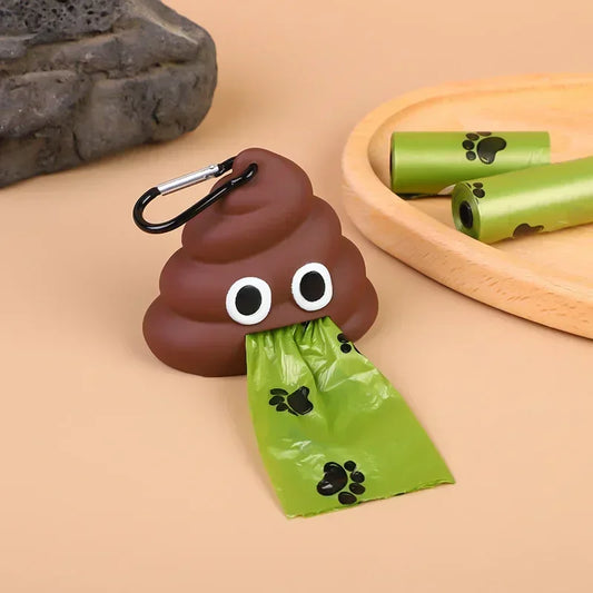 Poop Shaped Garbage Dispenser for Pets