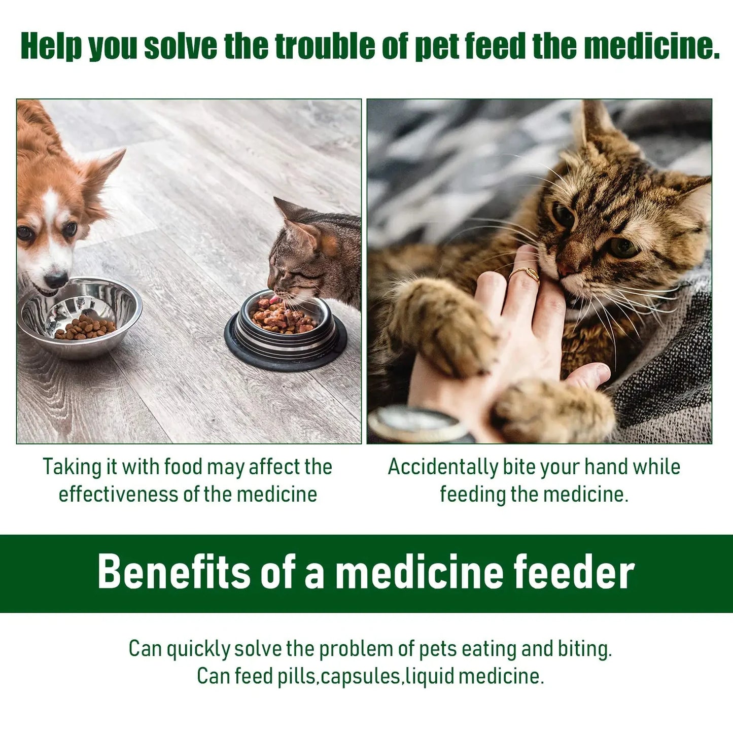 Pet Medication Feeder & Feeding Stick