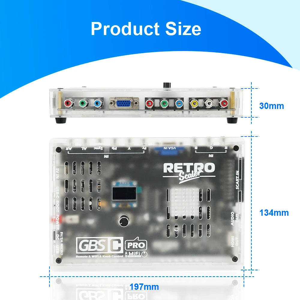 RetroScaler GBSC Pro GBS Control Scart