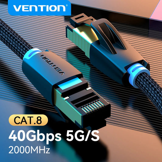 Premium RJ45 CAT8 Ethernet Cable 40Gbps