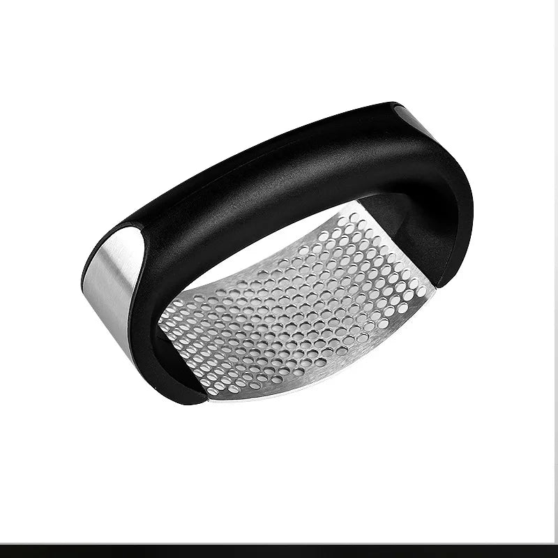 Stainless Steel Garlic Press – Manual Garlic Mincer and Chopper