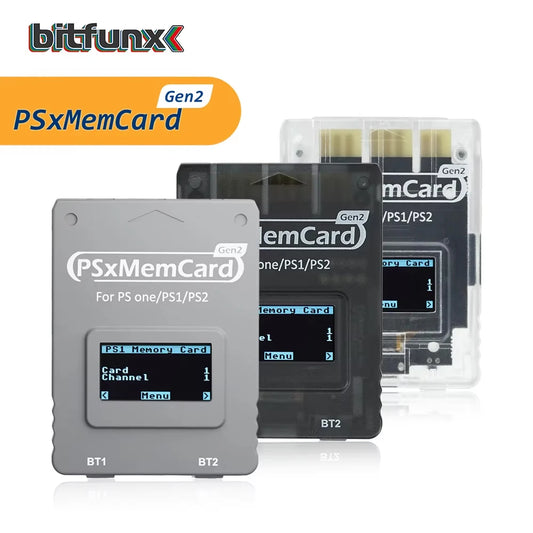 Bitfunx PSxMemCard Gen2 Sd2psXtd for PS2 and PS1