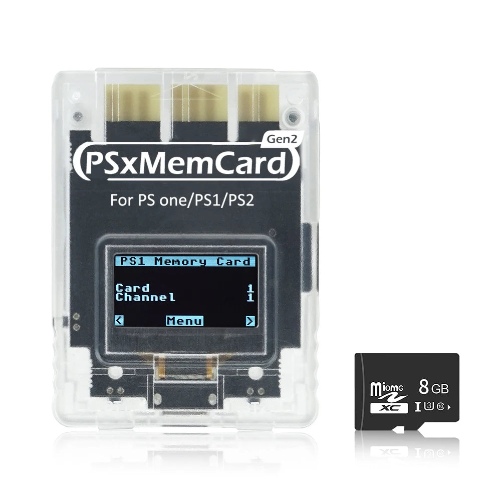 Bitfunx PSxMemCard Gen2 Sd2psXtd for PS2 and PS1