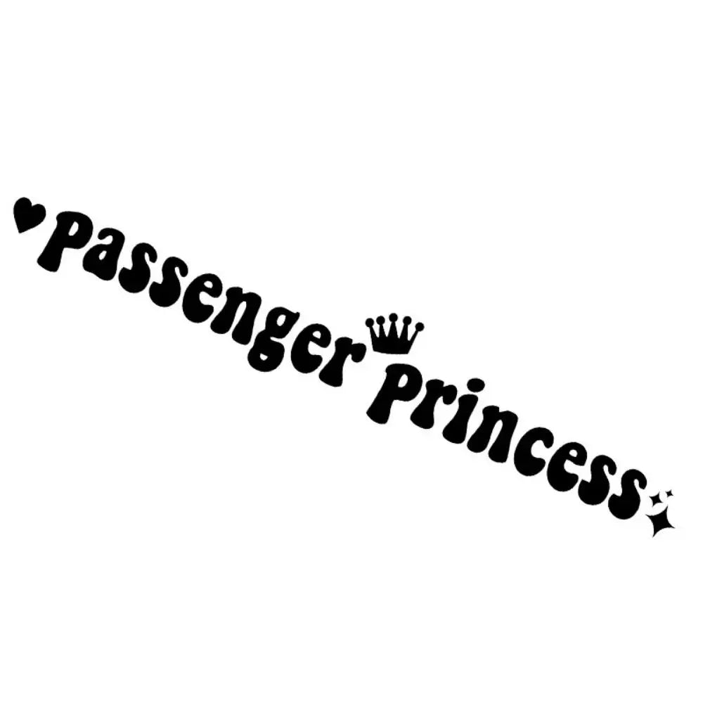 Passenger Princess Car Sticker