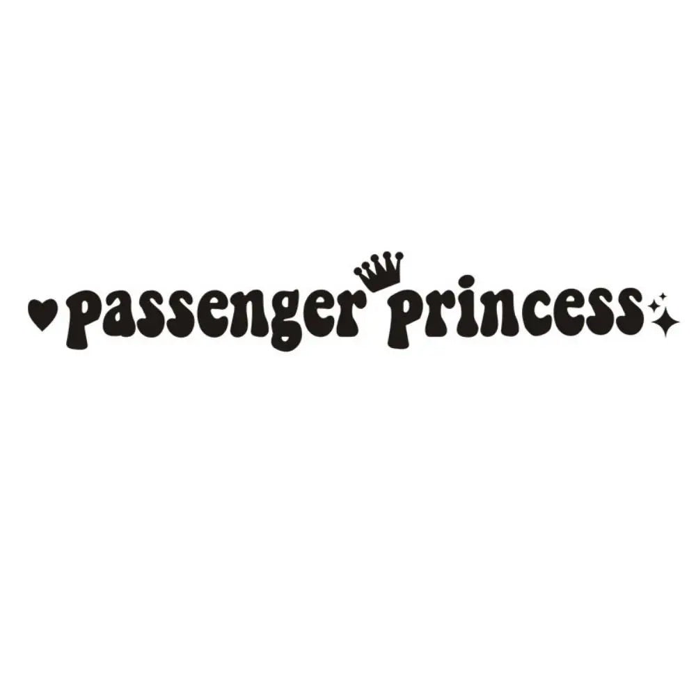 Passenger Princess Car Sticker
