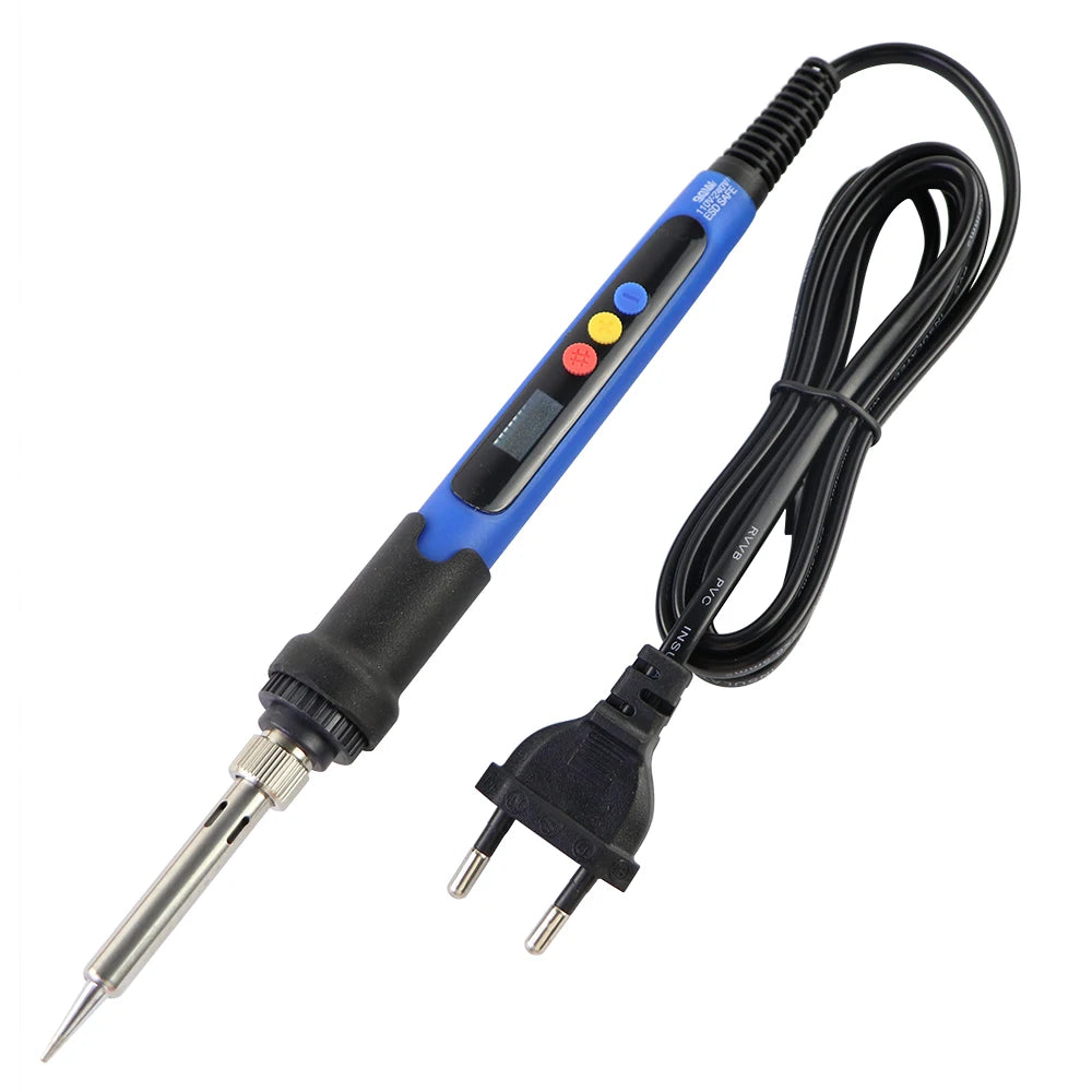 60W/80W/90W LCD Digital Display Adjustable-Temperature Soldering Iron