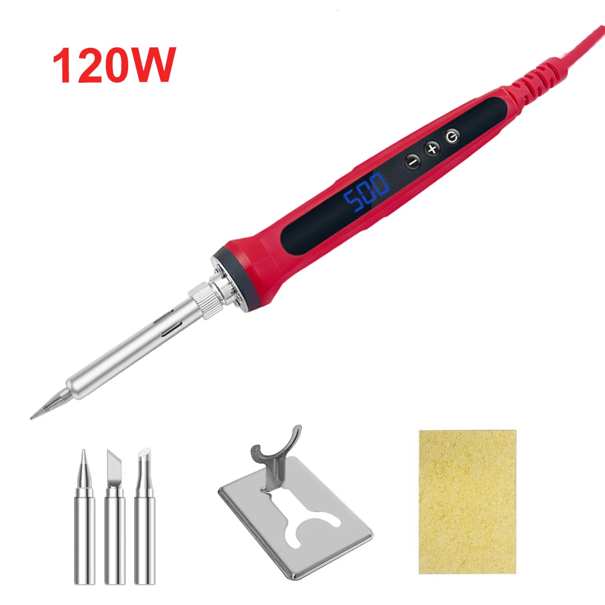 120W LCD Digital Soldering Iron Kit