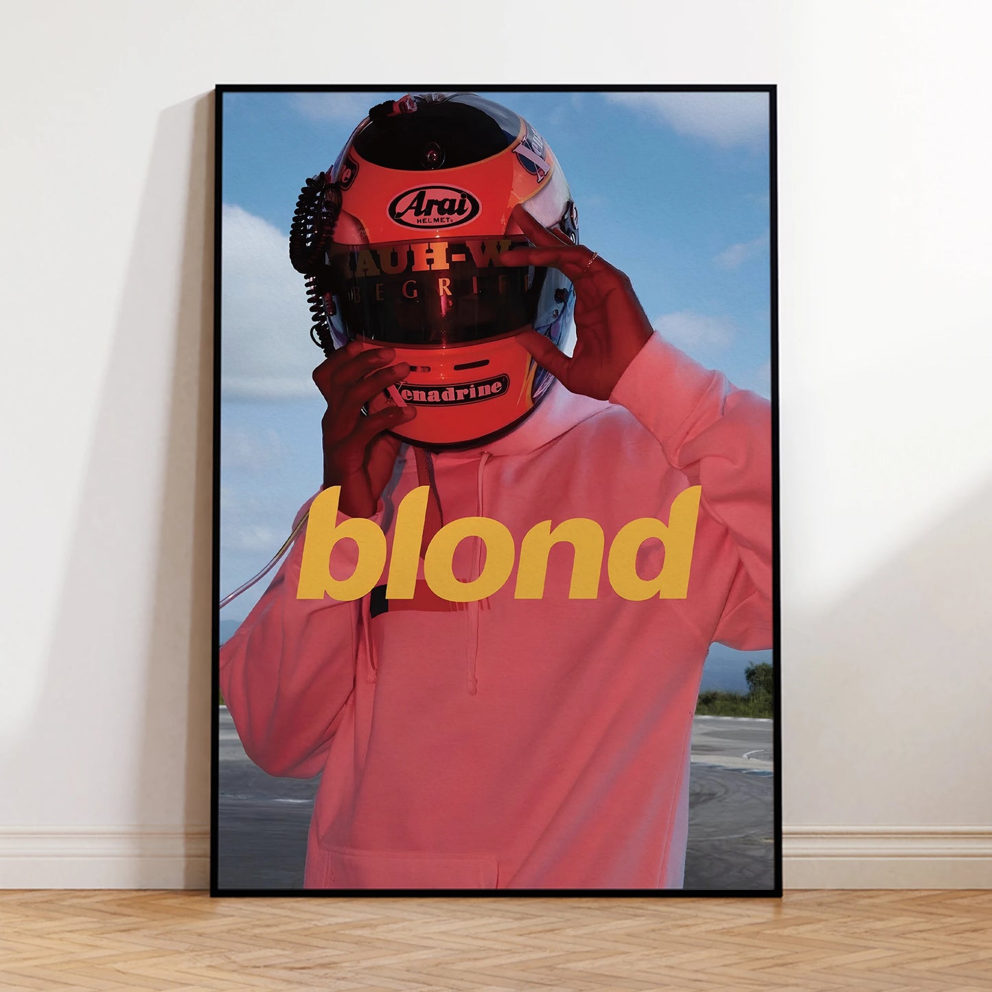 Modern Racing Blond Frank Ocean Cars – Rap & Hypebeast Fashion Canvas Wall Art