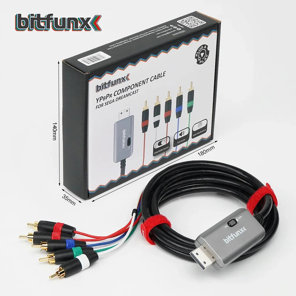 Bitfunx RGBS VGA to Component for SEGA DreamCast