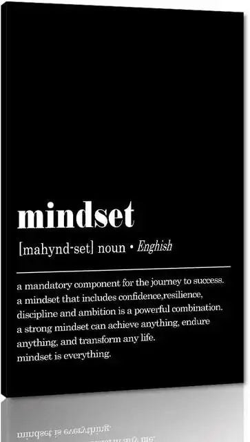 Inspirational Success Quotes Canvas – Motivational Wall Art for Office & Home