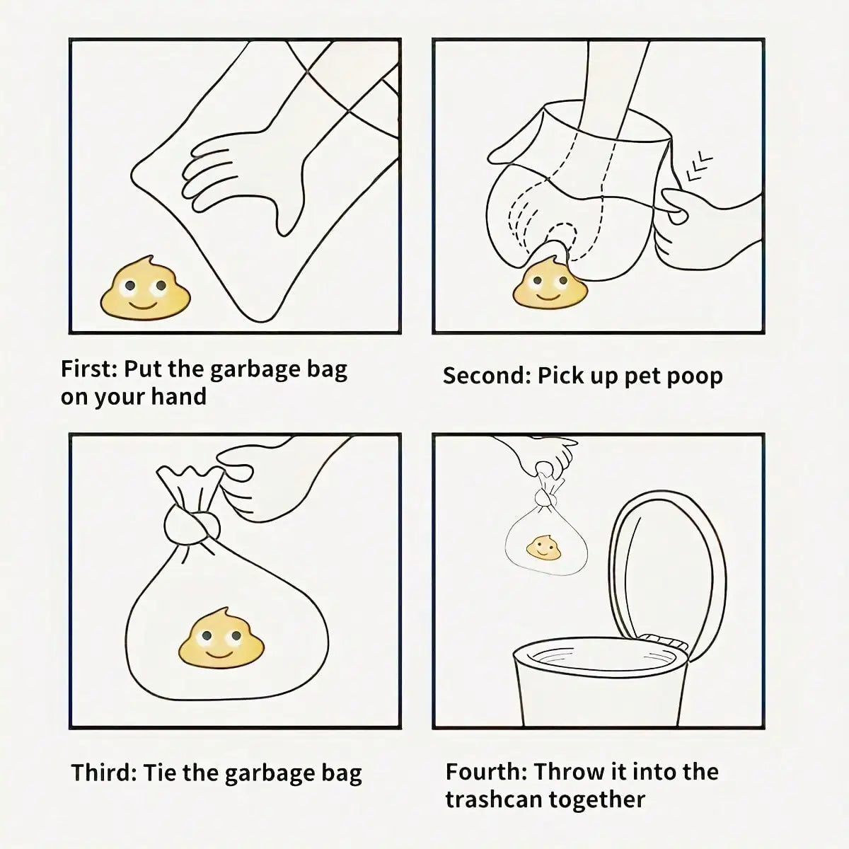 Cute Litter Bag for Pets
