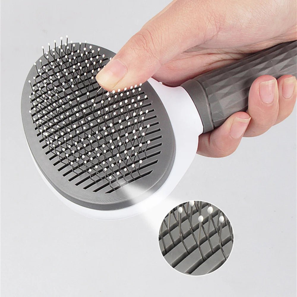 Easy-Clean Pet Brush Comb (3 colors)