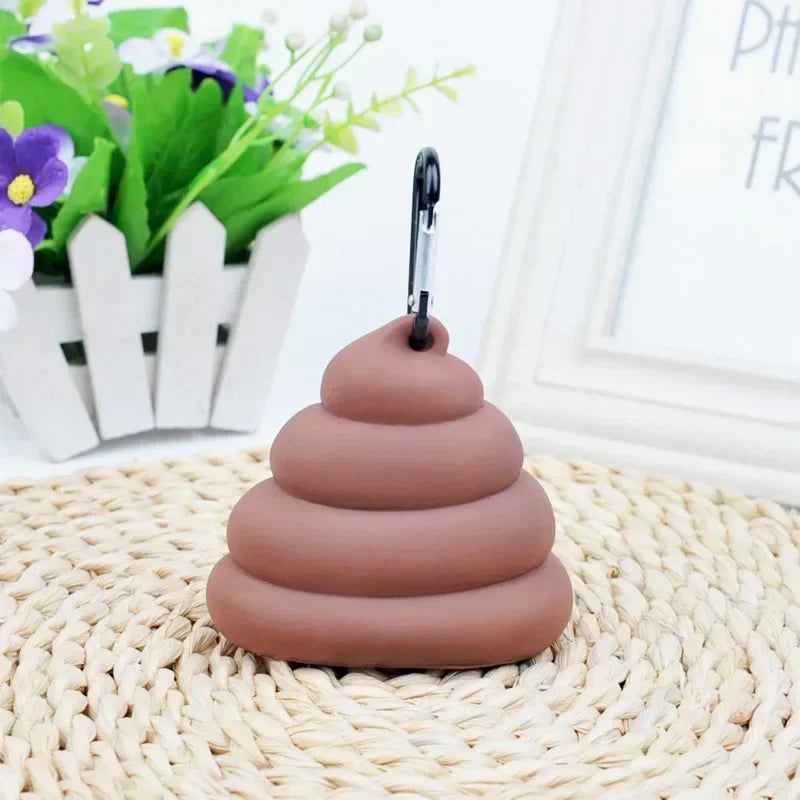 Poop Shaped Garbage Dispenser for Pets