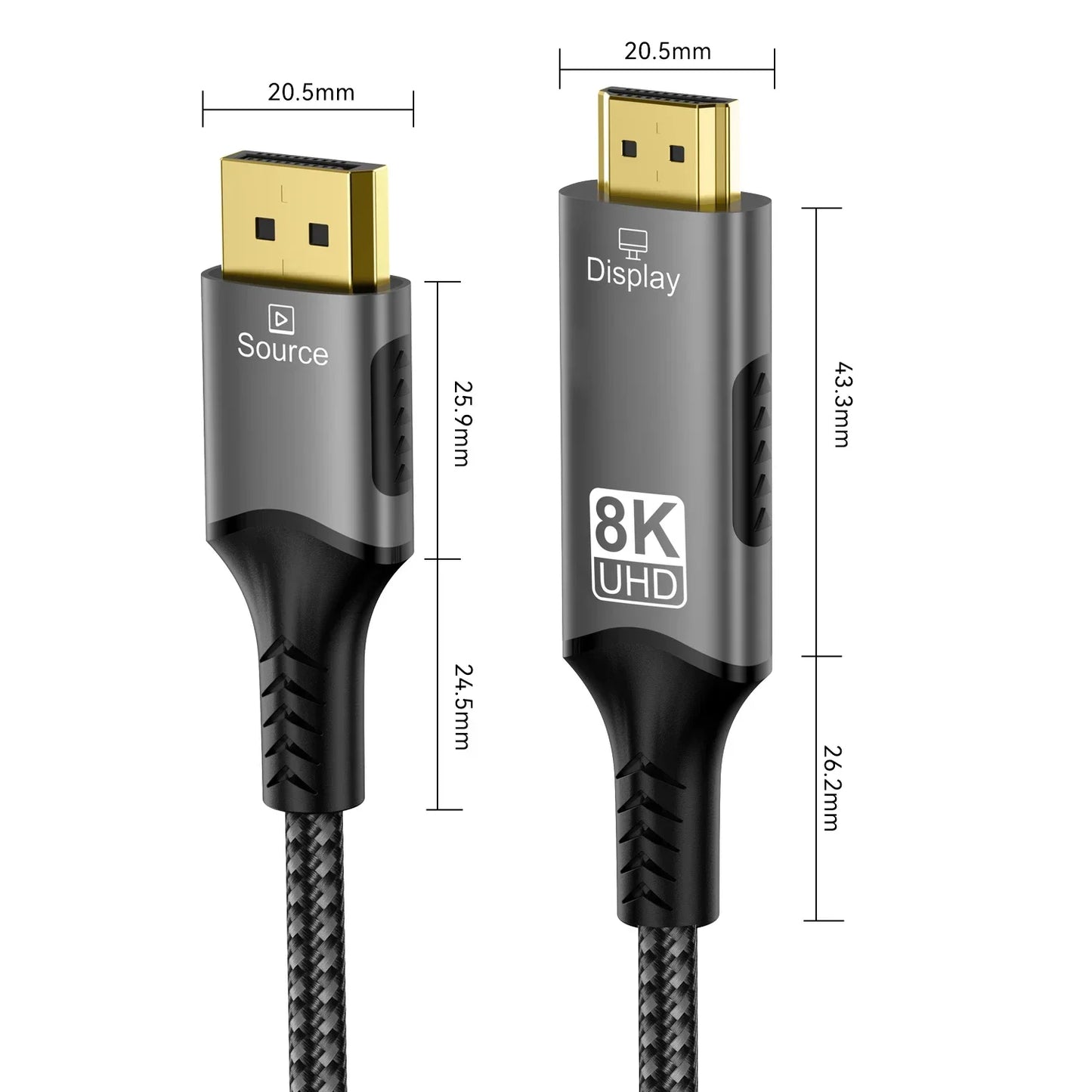 Premium 4K/ 8K DisplayPort to HDMI